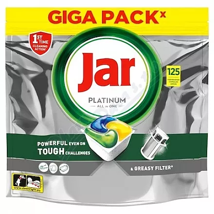 Jar Platinum kapsle do myčky 125ks