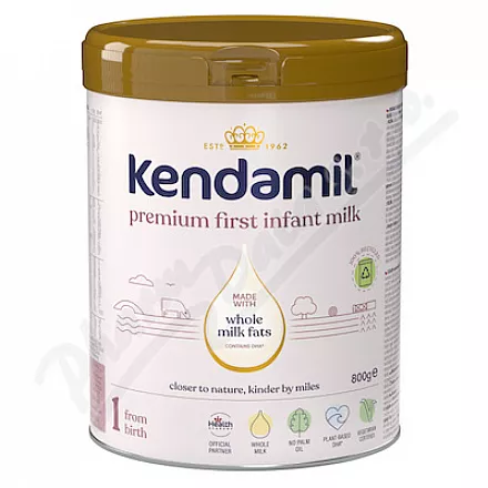 Kendamil Premium 1 počáteční kojenecké mléko 800g