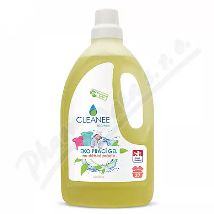 CLEANEE ECO Wash prací gel na dětské prádlo 1.5L