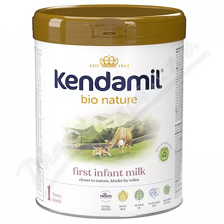 Kendamil Nature mleko dla niemowląt 1 DHA+ BIO 800g