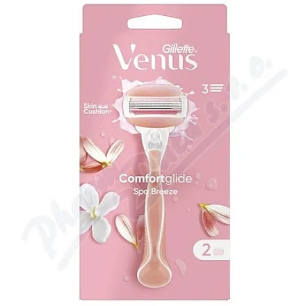 Gillette Venus Comfortgl.Spa Br.stroj.+2 náh.hlav.