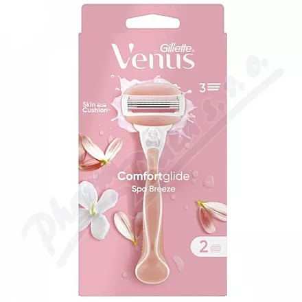 Gillette Venus Comfortgl.Spa Br.stroj.+2 náh.hlav.
