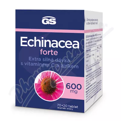 GS Echinacea FORTE 600 tbl.70+20