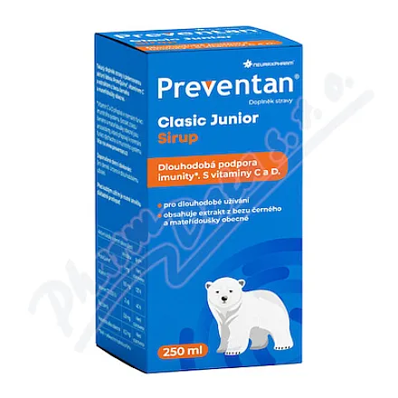 Preventan Clasic Junior Syrop 250ml