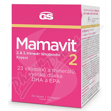 GS Mamavit 2 Ciąża i karmienie piersią tbl.30/cps.30