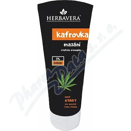 Smar kamforowy z kamforą i konopiami HERBAVERA 200ml