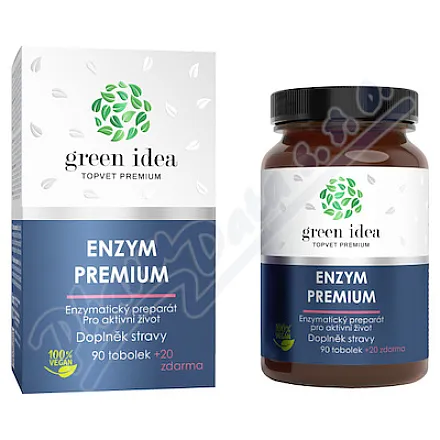 Green idea Enzym Premium, 90+20 tabletek
