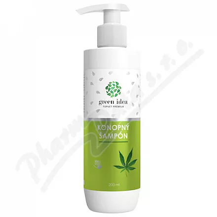 Green idea Konopný šampon 200ml - vlasová péče,péče o vlasy,