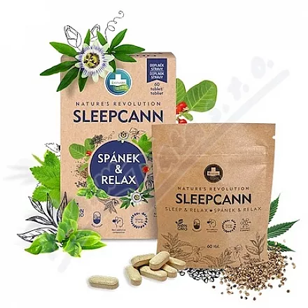 Annabis SLEEPCANN Spánek&Relax tbl.60