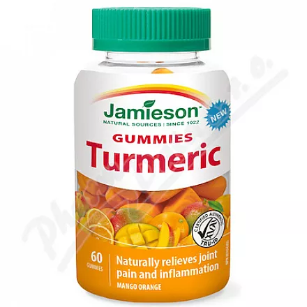 JAMIESON Kurkuma želatinové pastilky 60ks