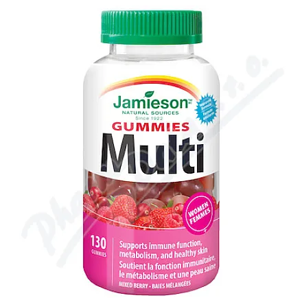 JAMIESON Multi Gummies želat.past.pro ženy 130ks