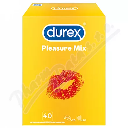 DUREX Pleasure Mix prezervativ 40ks