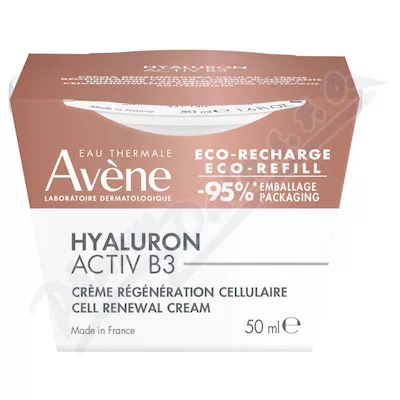 AVENE Hyaluron Activ B3 Krém-náplň 50ml - avene kosmetika,avene,avena,avene cicalfate,avene physiolift,