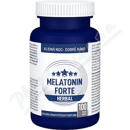 Melatonina Forte Herbal tbl.100 Clinical