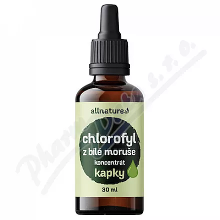 Allnature Chlorofyl z bílé moruše koncentrát 30ml