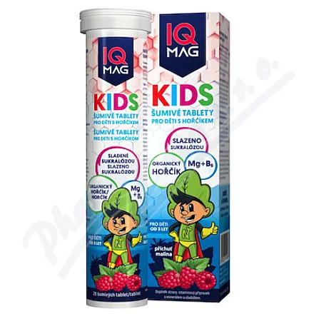 IQ mag KIDS magnesium raspberry fizz.tbl.20
