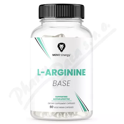 MOVit L-Arginine Base veg.cps.90