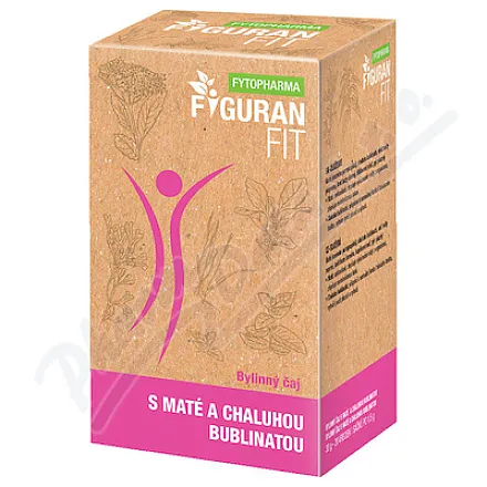 Figuran FIT herbata z mate + wodorosty 20x1,5g Phytopharma