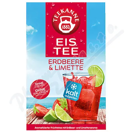 TEEKANNE CoolSensations IceTea truskawka/limonka 18x2,5g