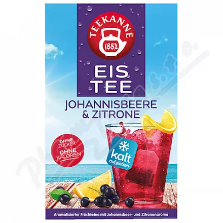 TEEKANNE Eis Tee černý rybíz-citron 18x2.5g