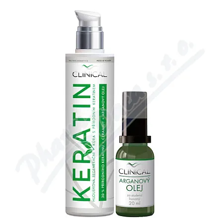 Kliniczna kuracja keratynowa 100 ml + olejek arganowy 20 ml