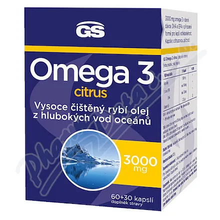 GS Omega 3 Citrus cps.60 30