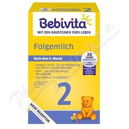 Bebivita 2 mieszanka dla niemowląt 6+m 500g