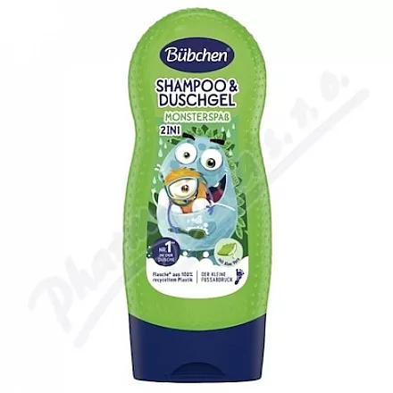 Bübchen šampon a sprchový gel Příšery 230ml