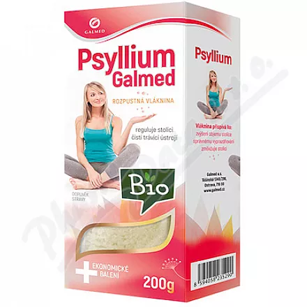Psyllium indická rozpust.vláknina BIO 200g Galmed
