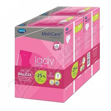 MoliCare Lady Pants 5szt. rozm. L Duopack 2x7szt