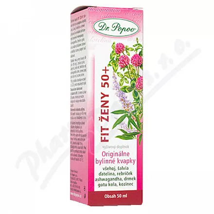 Dr.Popov Herbal Drops Fit Women 50 50ml