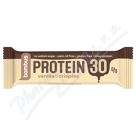 bombus Protein 30% vanilla&crispies 50g