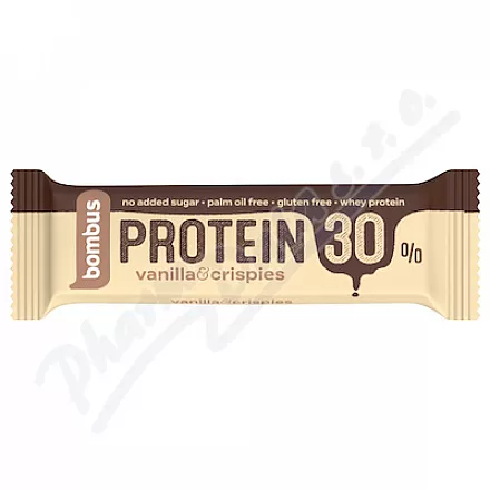 bombus Protein 30% vanilla&crispies 50g