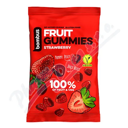 bombus Fruit 100% Gummies strawberry 35g