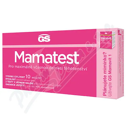 GS Mamatest těhotenský test 2ks