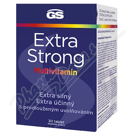 GS Extra Strong Multivitamin tbl.30