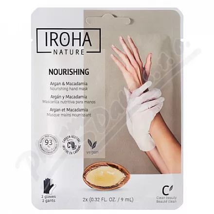 IROHA Rukavice Vyživující Argan 1pár