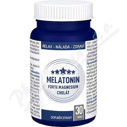 Melatonin Forte Magnesium chelát tbl.30