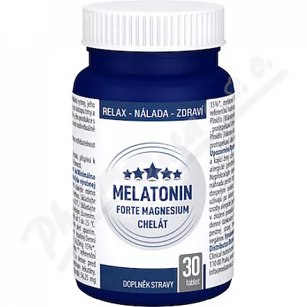 Melatonin Forte Magnesium chelát tbl.30