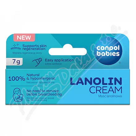 Canpol babies Lanolinová mast na bradavky 7g