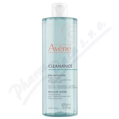 AVENE Cleanance Micelární voda 400ml - odličování,odličování obličeje,čištění obličeje,čistění pleti,