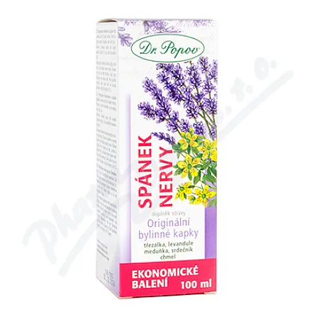 Dr. Popov Krople ziołowe „Sen-Nerwy” 100 ml