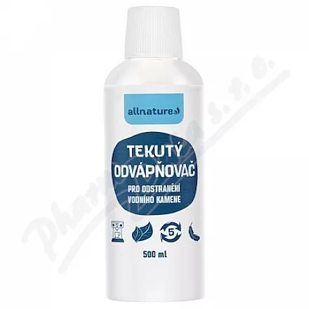 Allnature Tekutý odvápňovač 500ml