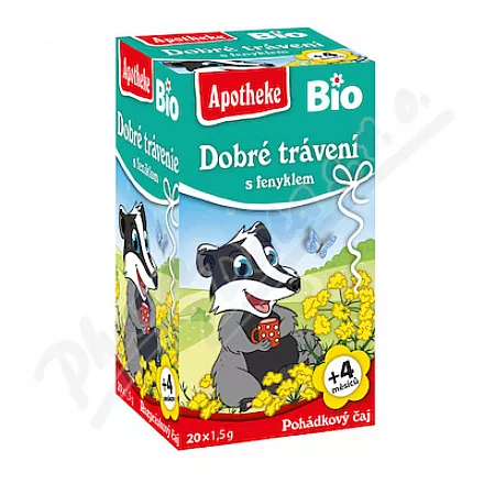 Pohádkový čaj Dobré trávení s fenyklem BIO 20x1.5g