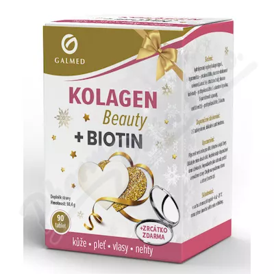 Kolagen Beauty+Biotin tbl.90+zrcátko Galmed