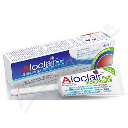 Aloclair PLUS BIOADHESIVE Żel łagodzący 8ml