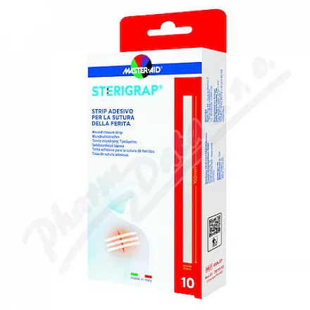 STERIGRAP Sterylne szwy do plastrów 100x6mm 10szt