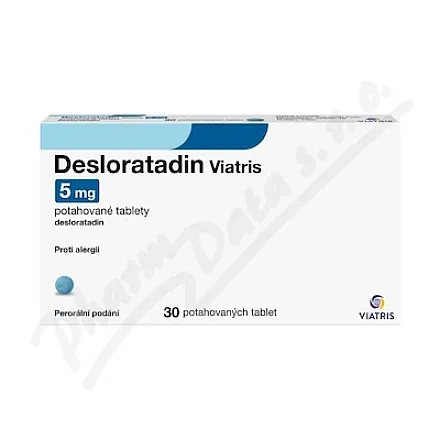 Desloratadin Viatris 5mg tbl.flm.30