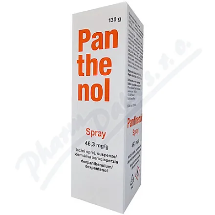 Panthenol Spray 46.3mg/g drm.spr.sus.130g