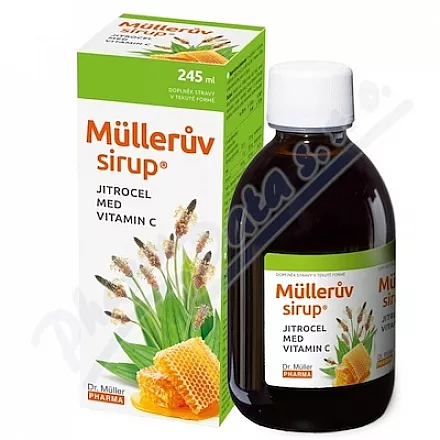 Syrop Müller's z miodem z babki lancetowatej i witaminą C 245ml